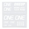 OneUp Decal Kit white