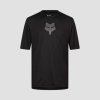 33409 001 FOX Ranger Ss Jersey Fox Head black 01