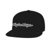TLD Flat Bill Snapback Signature Black 01