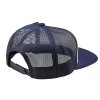TLD Trucker Snapback Stamp Vintage White Navy 02