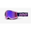MX Okuliare 100% STRATA 2 Purple - Red/Blue Mirror Lens