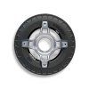 turbocharger race e spec 104bcd spider plus 34t bashguard 34t ring dji avinox 55mm cl 8mm offset incl chainring bolts and nuts sterling silver black