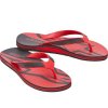 Fraction sandale červená čierna 01