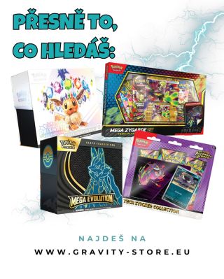 Pár novinek 🤤 začátkem týdne nahodíme i nový set Chaos Rising!🤩 #prismaticevolutions #megaevolution #tcg #pokemoncz #pokemon