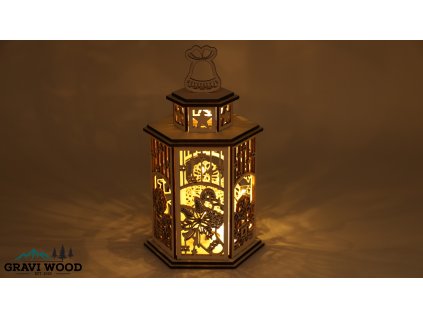 Lampáš Vianočný 01