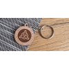 Kľúčenka triquetra s runami 02