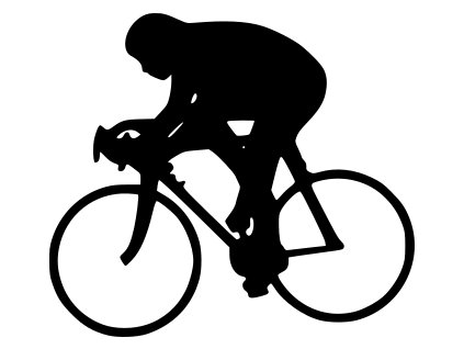 Samolepka Cyklistika - Cyklista
