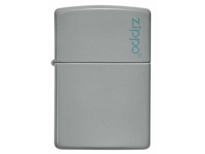 Zippo zapalovač Classic Flat Grey Logo 26948