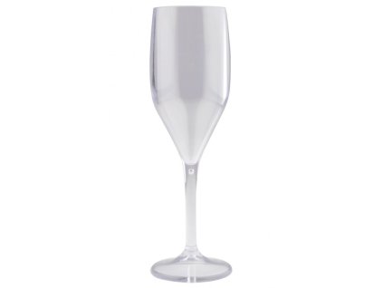 Nerozbitná sklenice na prosecco čirá