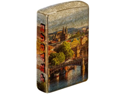 Benzínový zapalovač Zippo Prague
