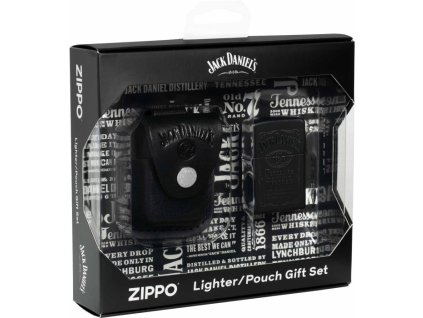 Sada Jack Daniel's pouzdro & Zippo Zapalovač