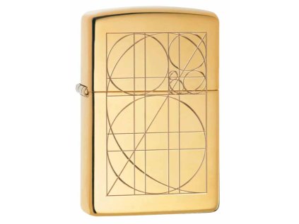 Zippo zapalovač Armor Golden Ratio