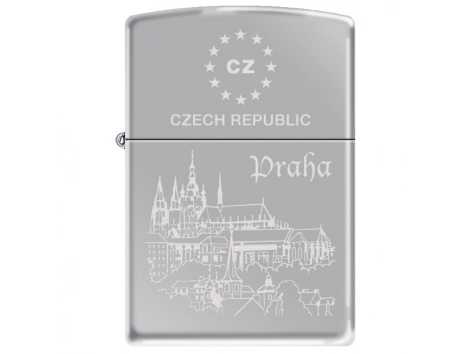 Benzínový Zippo zapalovač Praha 22711