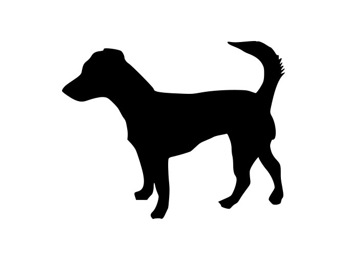 Samolepka pes - Jack Russell teriér