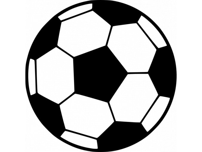 Samolepka - Fotbal - fotbalový míč