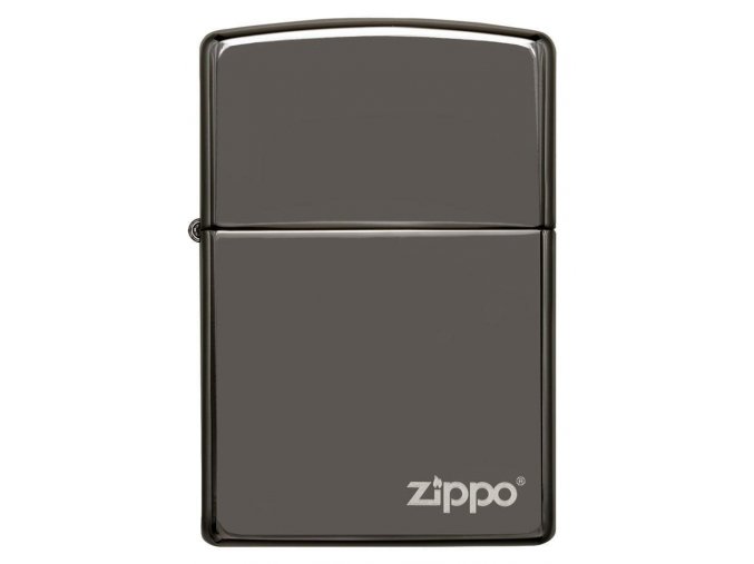 Zippo Black Ice Logo 150ZL