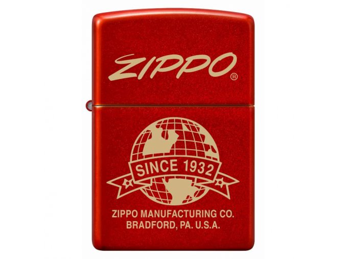 Zippo zapalovač Logo Globe 26077