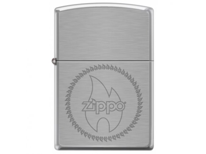 Benzínový Zippo zapalovač Flame Circle 21105