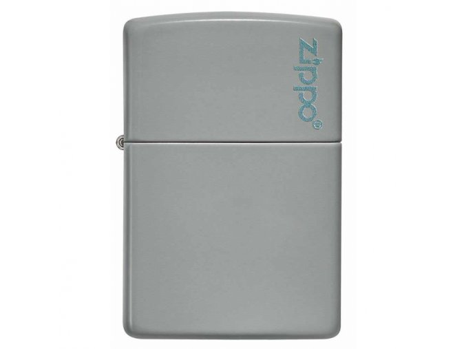 Zippo zapalovač Classic Flat Grey Logo 26948