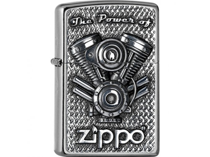 Zapalovač Zippo V Motor 25502