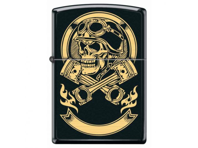 Zippo zapalovač Biker Skull 26978