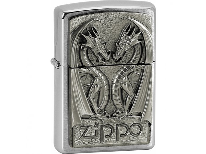 Zapalovač Zippo Twins Dragon Heart Emblem 21661