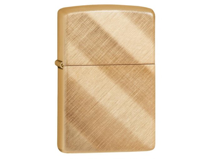 Zippo Diagonal Weave Brass 23160