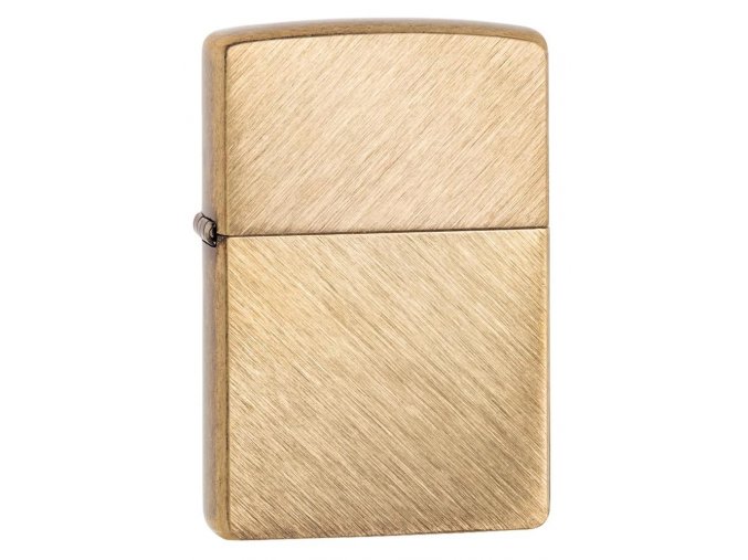 Zippo Brass Herringbone Swep 27157