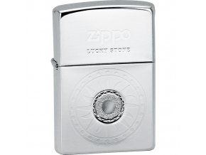 Zapalovač Zippo Lucky Stone white 28169