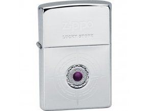 Zapalovač Zippo Lucky Stone violet 28168