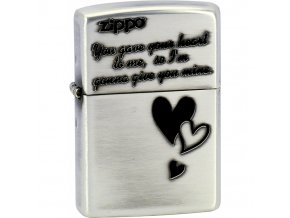 Zapalovač Zippo Triple Heart 28193