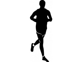Samolepka - Běžec kondiční běh