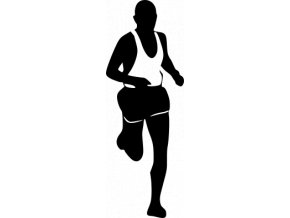 Samolepka - Běžec Maraton
