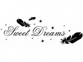 Samolepka na zeď - Sweet Dreams 2