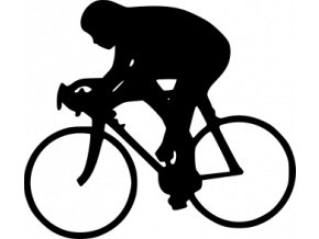 Samolepka Cyklistika - Cyklista