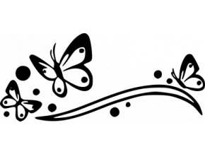Samolepka - Motýli