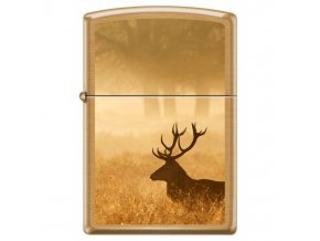 Zippo Jelen Brushed Brass 26934