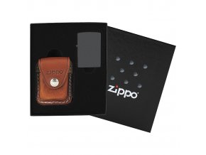 Zippo dárková krabička s hnědým pouzdrem 44065