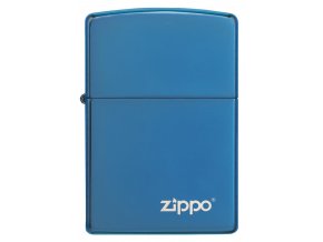 Zippo High Polish Blue Logo 20446ZL