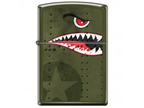 Benzínový Zippo zapalovač Nose Art Design 26064