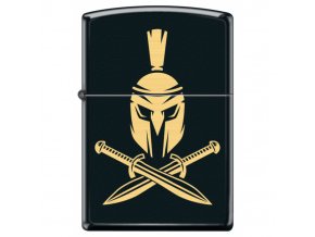 Zippo zapalovač Helmet with Crossed Swords 26932