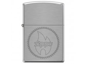 Benzínový Zippo zapalovač Flame Circle 21105