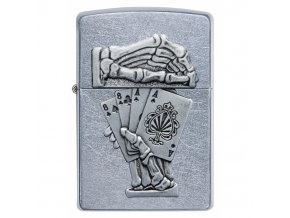 Zippo zapalovač Dead Mans Hand Emblem Design 25633