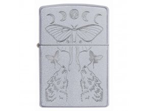 Zippo zapalovač Butterfly & Wolf Design 20960