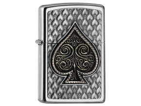 Zapalovač Zippo Spades Emblem 3D 25541