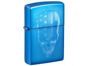 Zippo zapalovač American Skull 26146, dárek pro muže, tátu, dědu, přítele