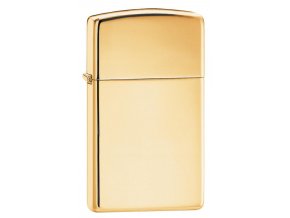 Zippo High polish Brass Slim 24070