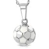 Přívěšek z chirurgické oceli - Fotbalový míč