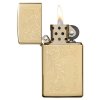 Zippo Slim Brass Venetian 24066