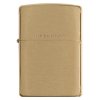 Zippo Brushed Brass 23001